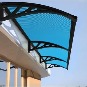 DIY Polycarbonate Sheet Roofing Plastic Bracket Canopy thumbnail-5