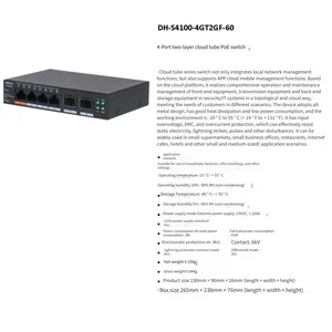 Dahua Dh-s4100-4gt2gf-60 4-port Layer 2 Managed Cloud-managed Poe Switch thumbnail-4