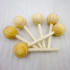 Customized Nature Thick Diameter Rattan Sticks OEM Diameter Wooden Ball for Reed Diffuser thumbnail-2