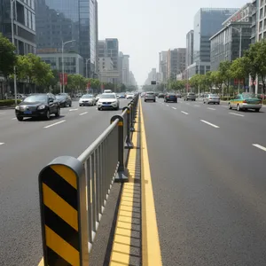 Urban Safety Guardrails, Anti-collision Galvanized Pipe Guardrails, Road Fences, Municipal Guardrails thumbnail-5