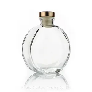 Glass Aromatherapy Fragrance Sticks Bottle 100ml 150ml 50ml 200ml Custom Luxury Black Empty Glass Aroma Reed Diffuser Bottle thumbnail-4