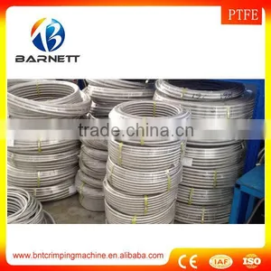 2016 Barnett 3/8" JIC F/F Stainless Steel Wire Braided Hydraulic Rubber Hose Teflon Hose thumbnail-3