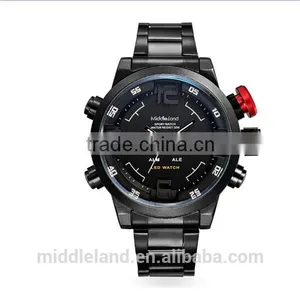 2015 Touch Screen Fashion Digital Male Watches Men Luxury Brand Men's Sports Clock Electronic Wrist Watch Wristwatches thumbnail-2