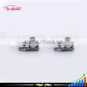 B-deals 2pieces Customize Led Car Door Logo Laser Projector Light for Audi thumbnail-1