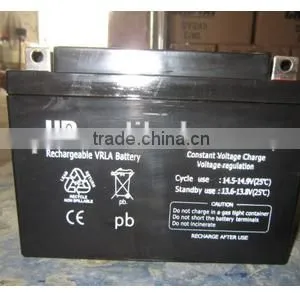 12v UPS Battery 12v 26ah Deep Cycle Solar Battery Manufucturer in China thumbnail-1