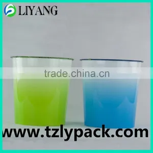 Heat Transfer, Heat Transfer Film for Plastic, Iml, Trash Bin, Gradient Ramp, in One Plate thumbnail-1