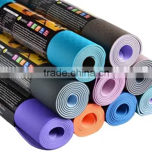 Colors TPE Yoga Mat,NBR Yoga Mat,PVC Yoga Mat thumbnail-1