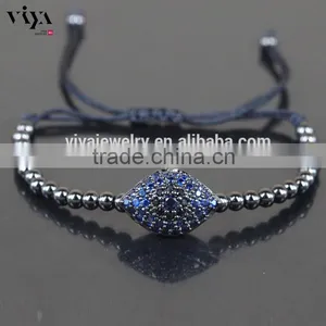 no Dill Ball Evil Eyes Colorful CZ Stones HQ Stainless Steel Provide Engraving Logo Latest Gift Items thumbnail-4