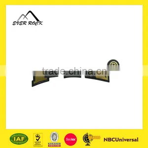 OEM 2-in-1Decorative Handbag Brand Logo Metal Label thumbnail-3