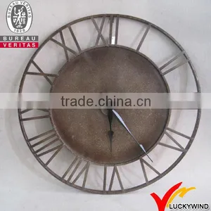 Big 79cm Diameter Metal Decorative Wall Clock thumbnail-1