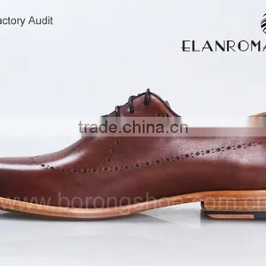 New Style Italian Formal Shoes Men Oxford Shoes Men Dress Leather Sole Shoes thumbnail-4