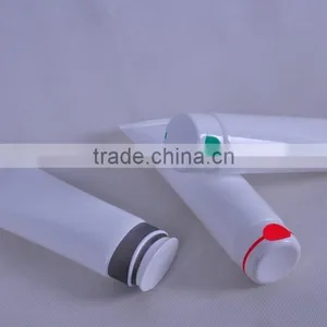 Flexible Tube With Two Color Flip Top Cap for Soothing Cleanser Packaging thumbnail-3
