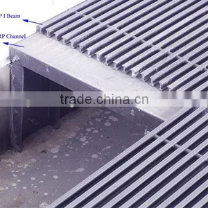 Factory Supply Fiberglass Grating Support Frame, Decking Floor Supports thumbnail-5