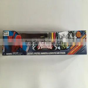 SPIDER-MAN Poster With Markers and Glow in the Dark Stickers thumbnail-2