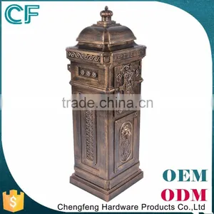 The Most Popular Style In Europe Wholesale Price 100% Raw Material Free Standing Large Post Boxes For Sale From China thumbnail-1