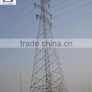 Galvanized 66 kv Transmission Steel Tower thumbnail-2