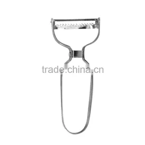 S/S 12.5*5.5 High Quality Cheap Kitchen Utensils Stainless Steel Fruit&vegetable Peeler thumbnail-2