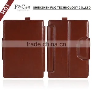 For Microsoft Surface Pro 4 Leather Keyboard Portfolio Stand Cover Case thumbnail-2