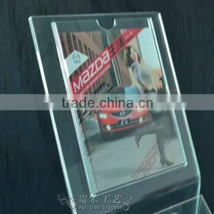 Magazine Display Stand Holder, Acrylic Display Stand, Brochure Board thumbnail-2