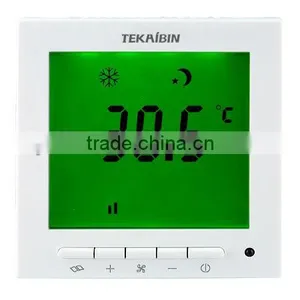 TKB602E Air Conditioning Room Thermostat, Cooling or Heating thumbnail-1
