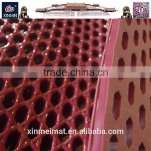 Best Selling Cheap Pvc Coil Mat Pvc Cushion Mat With High Pierced Burgundy Quanlity thumbnail-3