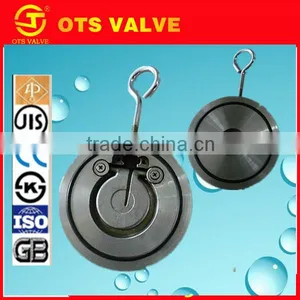 CV-DS004 Standard and Nonstandard 3 Inch Wafer Type Single Disc Swing Check Valve thumbnail-1
