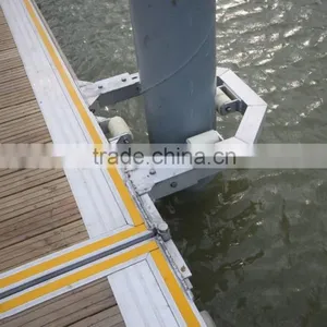 Floating Dock Used Pile Guides Device thumbnail-2