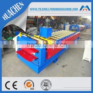Cnc Cold Formed Steel Wall Panel Roll Forming Machine Making Metal Tile thumbnail-2