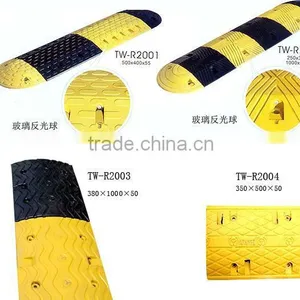 RSG Strong Resistant Rubber Speed Bump /rubber Traffic Blocker/speed Hump thumbnail-3