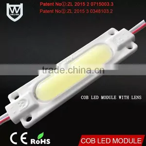 2016 Hot Sale Injection LED Modules Type With White Emitting Color Waterproof IP67 Cob LED MODULE 12v for Light Box thumbnail-2