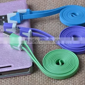 For IPhone USB Cable 100% Original Charger Cable Noodle Design,For Mobile Phone thumbnail-3