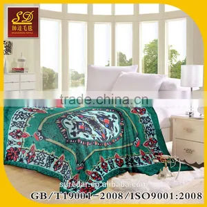 2016 New Style Knitted Polyester Super Soft Plush Blankets thumbnail-1