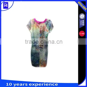 Confetti Print Silk Dress thumbnail-2
