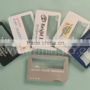 Name Card Magnifiers With LED Light/size:86*56mm(MF212) thumbnail-1