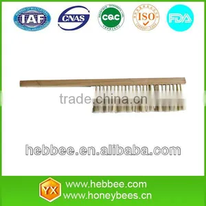 Beekeeping Wood Handle Double Row Bee Brush thumbnail-1
