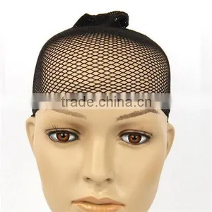 Real Hair Wigs Cap Weaving Mesh Net Fishnet Elastic Ladies Flesh Color thumbnail-5