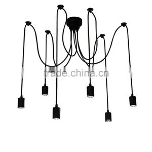 Retro Spider Pendant Lamp Classic Decorative Loft Lights American Country Edison Pendant Light E27/E26 120V-240V New Arriving thumbnail-2