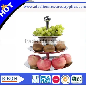 High Quality Popular Stainless Steel Fruit Basket for House thumbnail-1