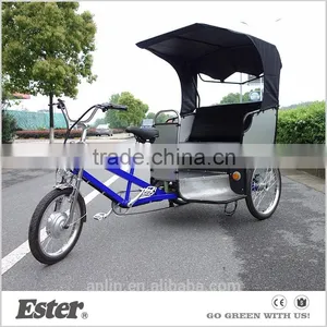 ESTER 3 Wheel Pedicab Rickshaw for Sale Usa With Disc Brake thumbnail-1