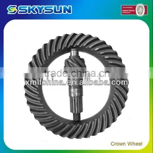 High Perfermance Crown Wheel and Pinion Gear Bevel Gear for Truck thumbnail-1
