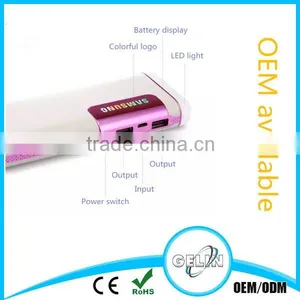 High Quality Laptop Wireless Powerbank Slim 6000mah Portable Power Bank 8000mah for Moblie Phone With LED Light thumbnail-4