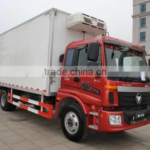 Hot-sale FOTON AUMAN Box Truck Refrigerator for Sale thumbnail-1