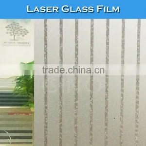 G008 Removable Glue Protective Window Decoration Laser Glass Film thumbnail-1