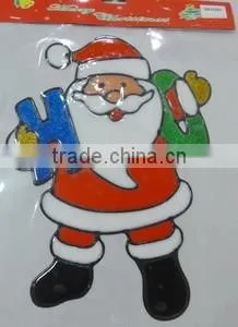 High Quality Santa Claus PVC Sticker For Christmas Celebration thumbnail-2