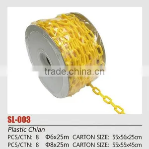 SL-003 Yellow Plastic Chain thumbnail-1