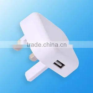 Hot Selling in 5v 1A UK Pllug Usb Wall Charger for Mobile Phone thumbnail-5