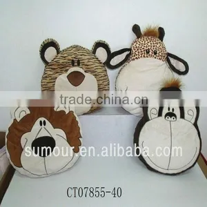 Plush Animal Face Shape Cushion thumbnail-1