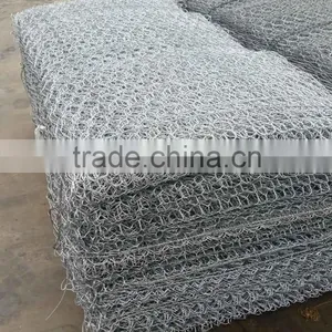 Hexagonal Pvc Coated Galvanized Gabion Wire Mesh Box For Sale Stone Gabion Basket Containment Prices Canton Quality-MP thumbnail-5