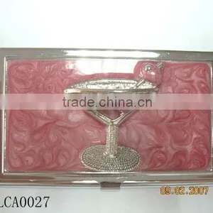Custom Metal Business Card Case Wooden Business Card Case Business Card Case Holder Unique Business Card Case thumbnail-1