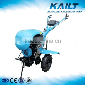Popular 9hp,10hp,12hp Diesel Mini Tiller Cultivator With Head Light Quality Choice thumbnail-1